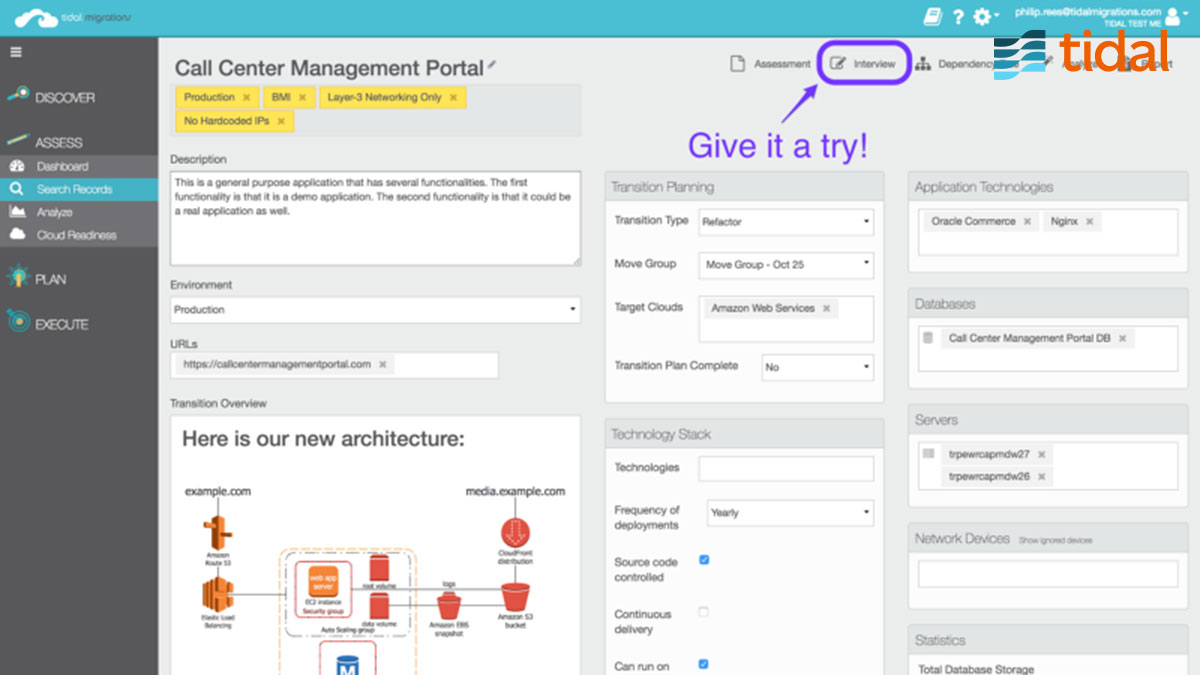 Application Assessment Interview — New Feature!